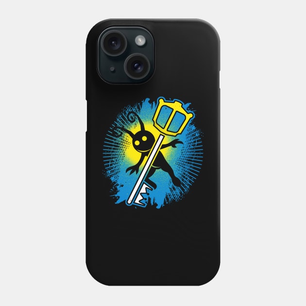 Heartless vs Keyblade Phone Case by logozaste