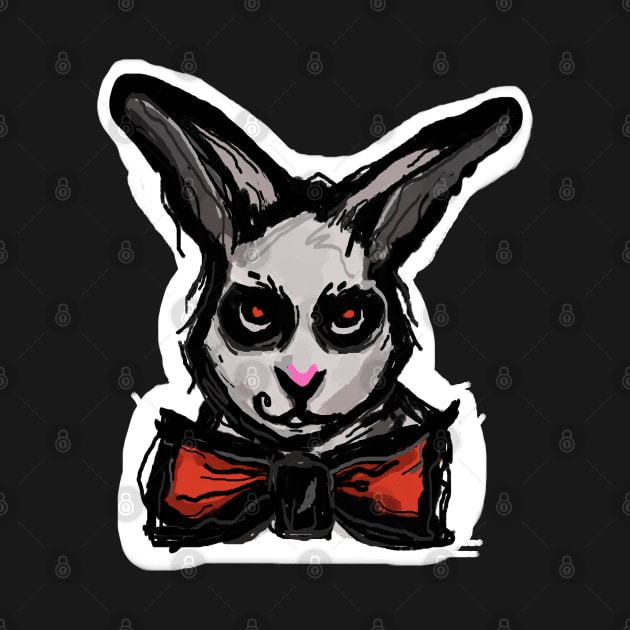 Smirking Bunny by TheSoldierOfFortune