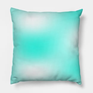 blue and white wave background Pillow