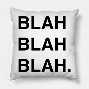 BLAH Pillow