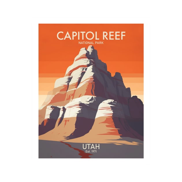 CAPITOL REEF NATIONAL PARK by MarkedArtPrints