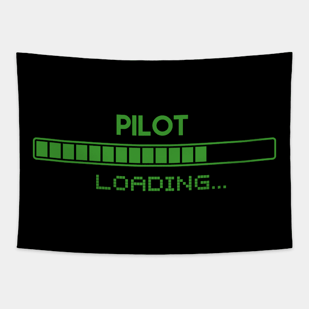 Pilot Loading Tapestry by Grove Designs