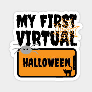 My First Virtual Halloween Magnet