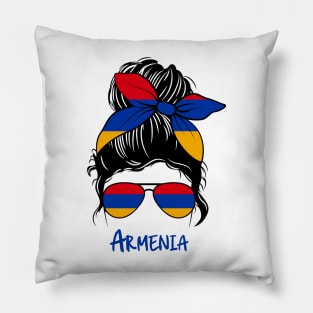 Armenia girl, Proud Flag, Armenia gift heritage, Armenian girlFriend Pillow