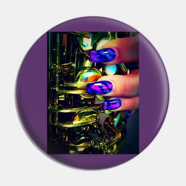 Jazz Hands Pin by Syntheous