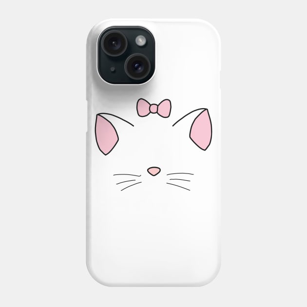 Marie Aristocats Minimalist Phone Case by mainstvibes