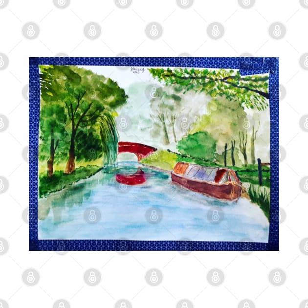 Canal Scene Painting by jhsells98