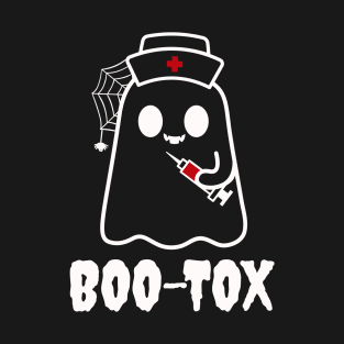 Boo-Tox Cute Ghost Filler Botox Dysport Aesthetic Nurse T-Shirt