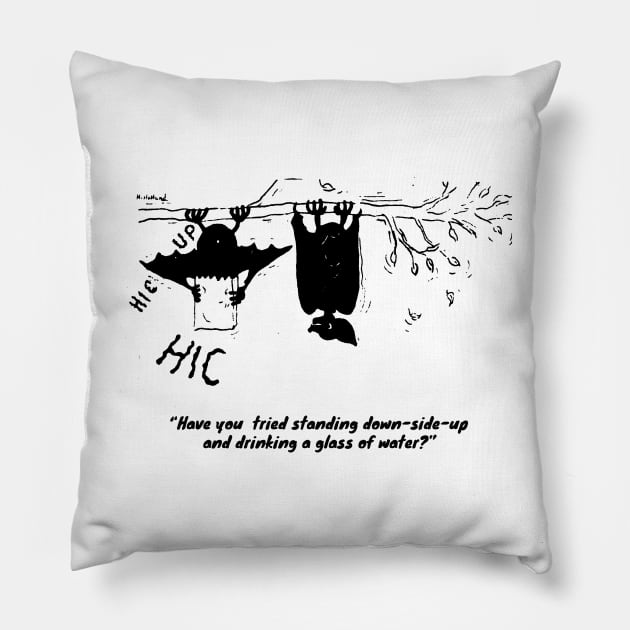 Zoo Humour - Cartoon 0012 - transparent Pillow by Heatherian