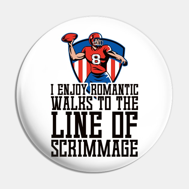 Line Of Scrimmage American Football Sports Pin by Mellowdellow