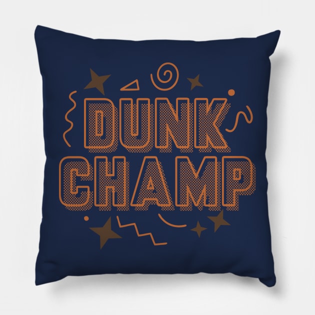 Dunk Champ Cider Pillow by funandgames