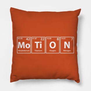 Motion (Mo-Ti-O-N) Periodic Elements Spelling Pillow