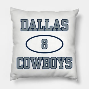 DALLAS COWBOYS TROY AIKMAN #8 Pillow