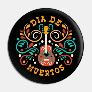 Dia de muertos - guitarra Pin