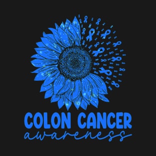 We Wear Blue Colon Cancer Awareness T-Shirt