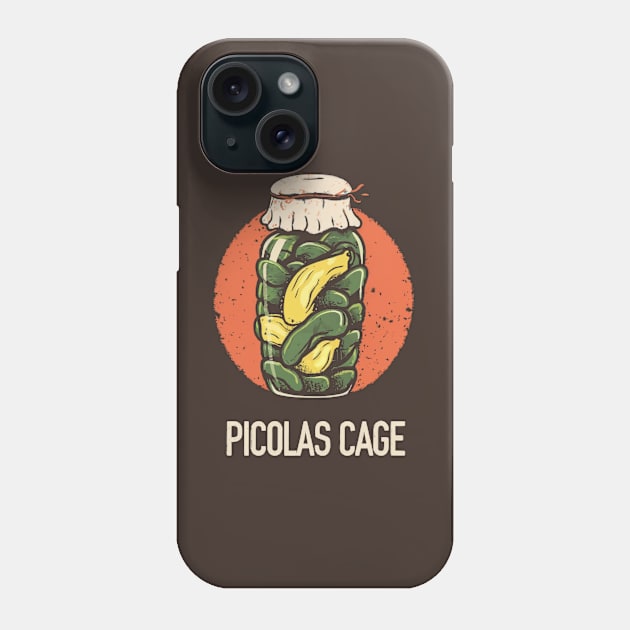 Picolas Cage Phone Case by Aldrvnd
