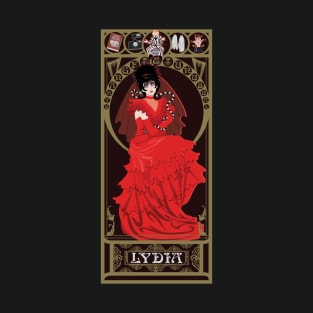 Lydia - art nouveau - Beetlejuice T-Shirt