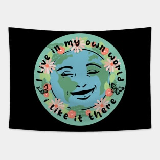 My Own World Tapestry