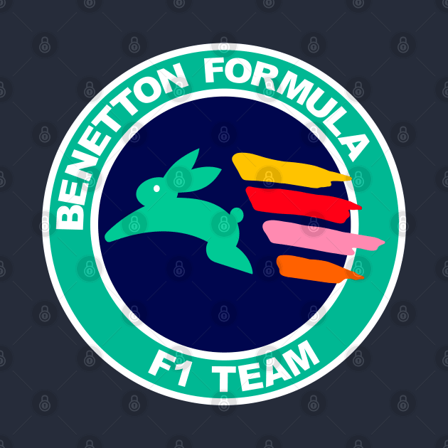 Benetton F1 Team Shield 80's by San Studios Company