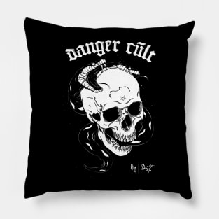 Danger cult Pillow