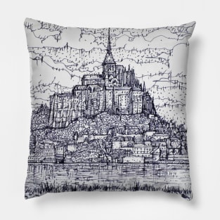 MONT SAINT-MICHEL Pillow