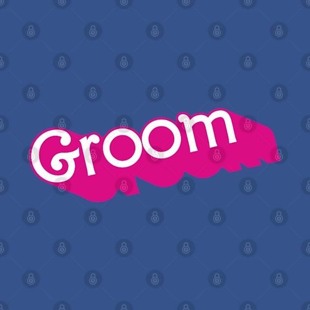 Groom Barbie logo by byb