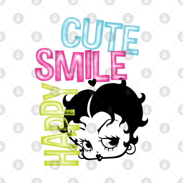 Betty Boop - Cute Smile happy by KERZILLA