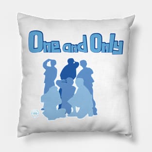 Boy next door silhouette design in the one and only era Pillow