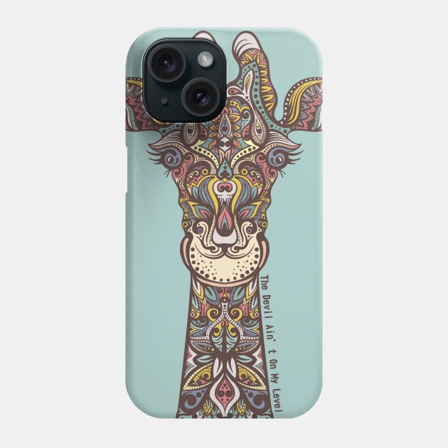 giraffe Phone Case by Volha_Petra