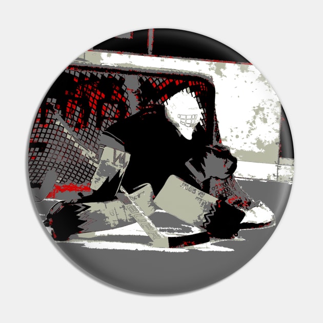 Goal Stopper - Hockey Goalie Pin by Highseller