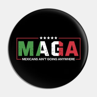 Mexicans-Ain’t-Going-Anywhere Pin