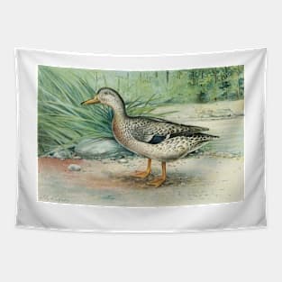 Mallard Duck Digitally Enhanced Tapestry