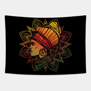 Nubian Queen Black Girl Magic Gift Tapestry