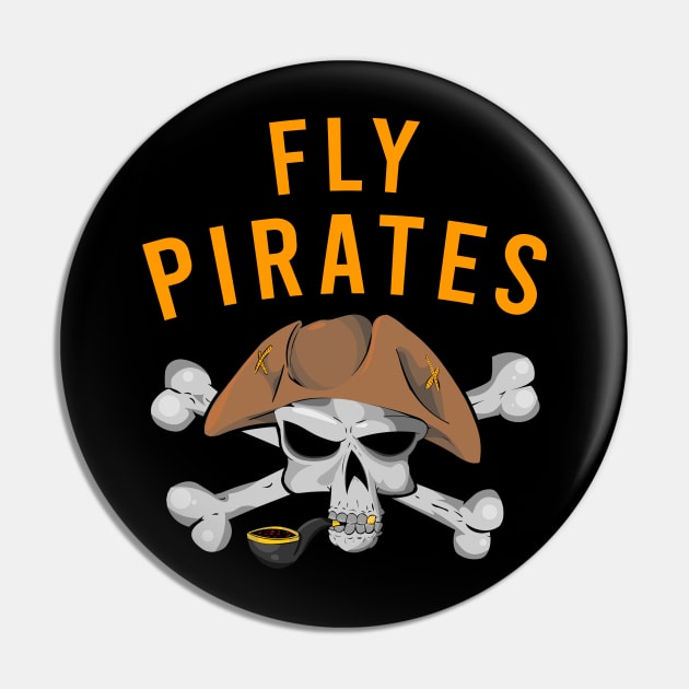 Fly Pirates Pin by cypryanus