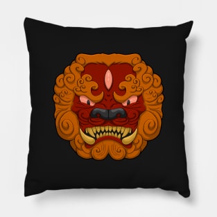 Oriental Protector Pillow