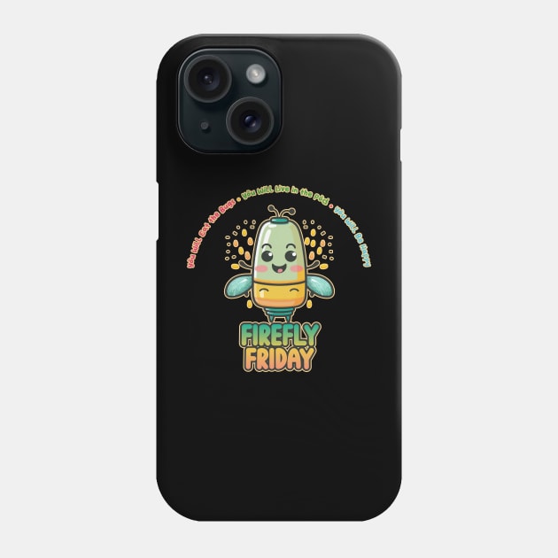 Firefly Friday Kawaii Bug Buffet Phone Case by DanielLiamGill