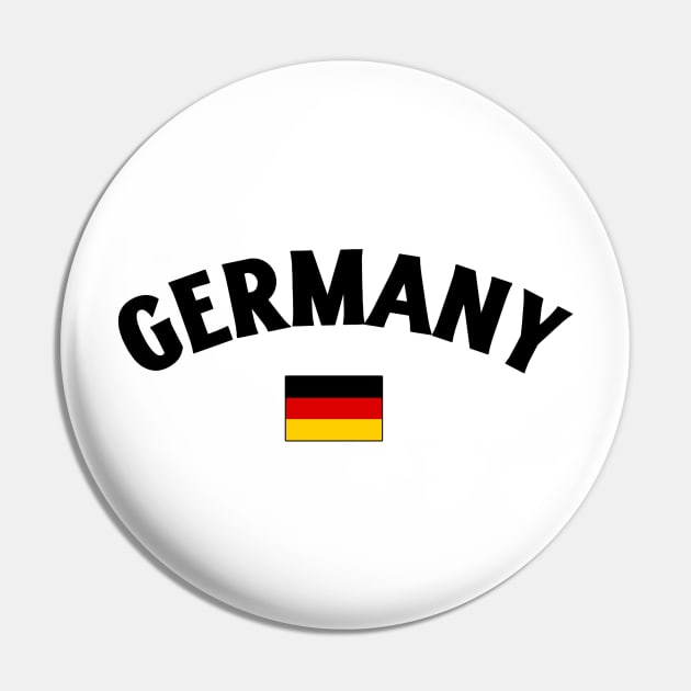 Germany Flag Pin by Issho Ni