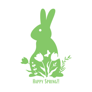 Happy Spring Easter Bunny T-Shirt