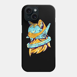 Electric Feline: The Cyber Cat's Hunt Phone Case