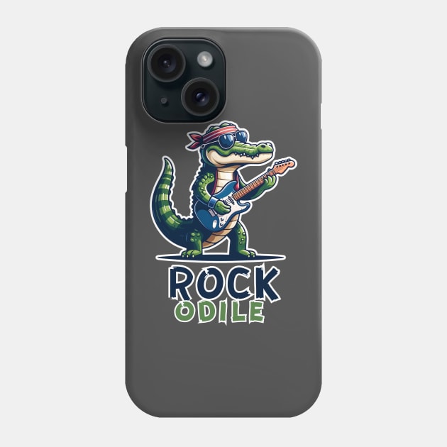 Crocodile Rock Star Phone Case by Ingridpd