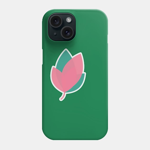 Green leaves and health care sticker vector design. Spa and wellness sticker vector design. Phone Case by AlviStudio