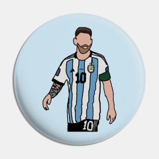 Lionel Messi Argentina 2022 World Cup Pin