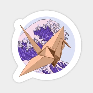 origami crane Magnet