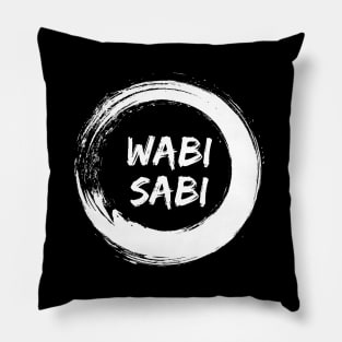 Wabi-Sabi japanese concept Pillow