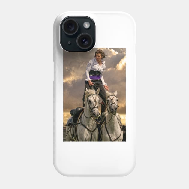 The Horsewoman Phone Case by Tarrby