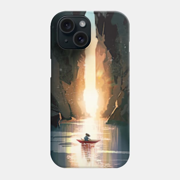 Where the journey ends Phone Case by 9Jedit