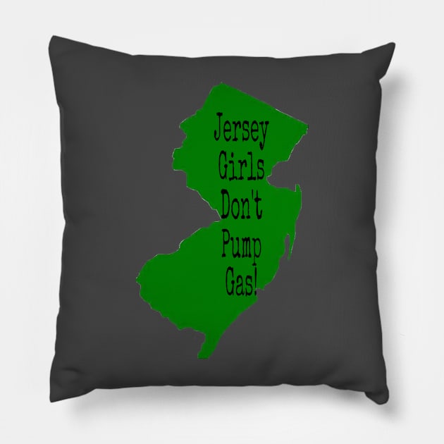 Jersey Girls Pillow by The Fandom Geese