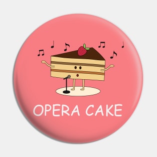 Opera Cake Pin