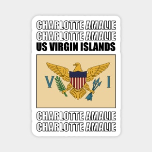 Flag of US Virgin Islands Magnet