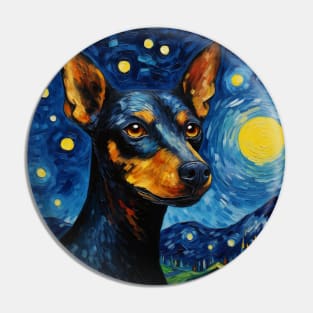 German Pinscher Night Pin